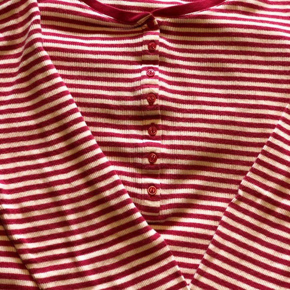 GAP Body Long Sleeve Pajama Top - Picture 2 of 4